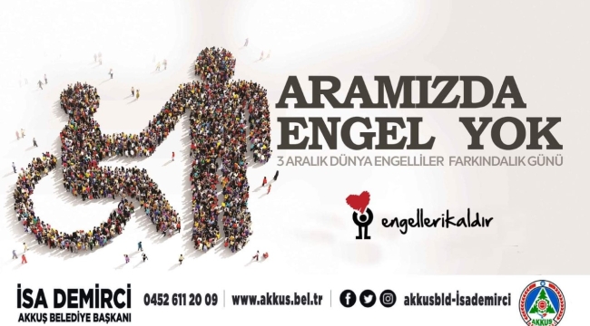Başkan Demirci'den Dünya Engelliler Günü Mesajı