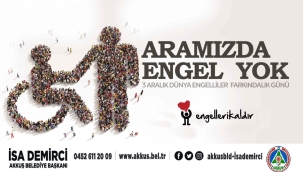 Başkan Demirci'den Dünya Engelliler Günü Mesajı