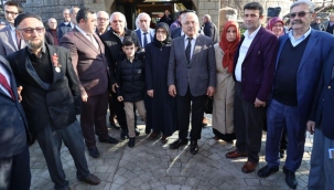 BAŞKAN GÜLER GAZİLER VE ŞEHİT AİLELERİ İLE BİR ARAYA GELDİ