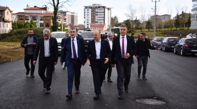 BAŞKAN TAVLI, "ÜNYE'DE BÜYÜKŞEHİR BELEDİYEMİZLE 30-40 YILLIK SORUNLARI ÇÖZÜYORUZ"
