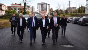 BAŞKAN TAVLI, "ÜNYE'DE BÜYÜKŞEHİR BELEDİYEMİZLE 30-40 YILLIK SORUNLARI ÇÖZÜYORUZ"