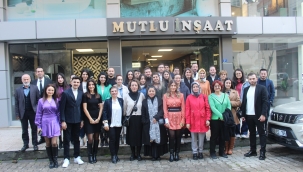 MİMARLAR ÜNYE'DE MUTLU İNŞAAT'TA BULUŞTU