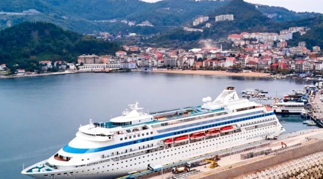 ORDU'DA BİR İLK: KRUVAZİYER TURİZMİ BAŞLIYOR    