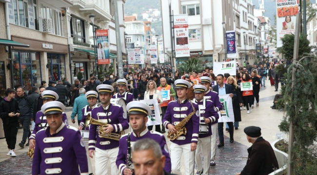 TEMA'NIN KURULUŞ YIL DÖNÜMÜ ORDU'DA COŞKUYLA KUTLANDI 