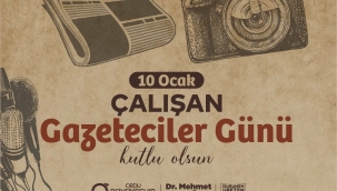 BAŞKAN GÜLER'DEN "10 OCAK ÇALIŞAN GAZETECİLER GÜNÜ" MESAJI