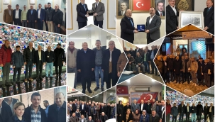 BAŞKAN TAVLI GURBETTEKİ ÜNYELİLERLE BULUŞTU