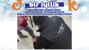ELELE DERNEĞİ'NDEN MİNİK BEDENLERE SICACIK BİR İYİLİK