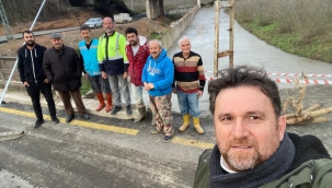 GÜRECÜLÜ'DE 70 YILLIK YOL SORUNU ÇÖZÜLDÜ