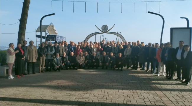 İYİ PARTİ İL BAŞKAN ADAYI GENÇ, ÜNYE'DE PARTİLİLERLE BULUŞTU