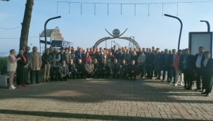 İYİ PARTİ İL BAŞKAN ADAYI GENÇ, ÜNYE'DE PARTİLİLERLE BULUŞTU