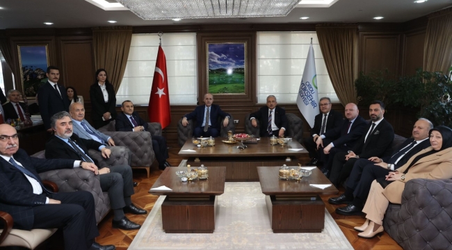 KURTULMUŞ'TAN BAŞKAN GÜLER VE VALİ SONEL ZİYARETİ