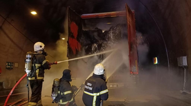 ORDU İTFAİYESİ 6 BİNİ AŞKIN OLAYA MÜDAHALE ETTİ