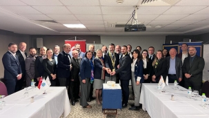 ROTARY FEDERASYON BAŞKANI ÖZTÜRK'TEN ÜNYE TEMASLARI