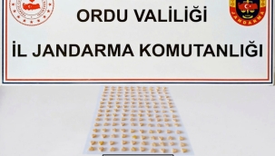 ÜNYE'DE ECSTASY TUTUKLAMASI