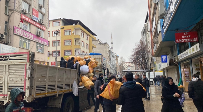 AGD VE CANSUYU'NDAN ELBİSTAN'A YARDIM