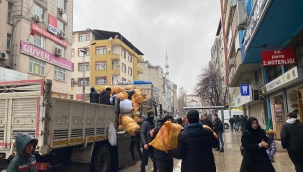 AGD VE CANSUYU'NDAN ELBİSTAN'A YARDIM