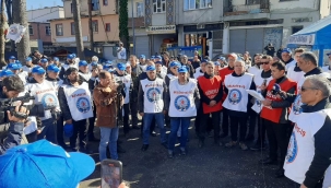 ÇAYBAŞI BELEDİYE İŞÇİLERİ KARARLI!