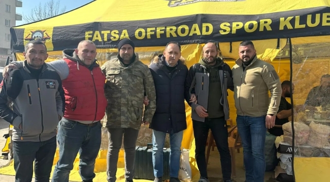 FATSA MHP AFET BÖLGESİNDE