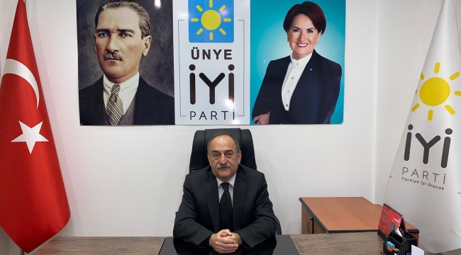 İYİ PARTİ İLÇE BAŞKANI DEMİR: "BİZ BİRLİKTE GÜÇLÜYÜZ"