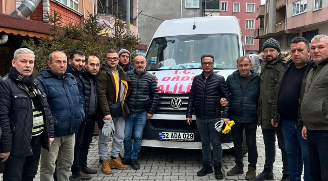 MHP ÜNYE TEŞKİLATI DA DEPREM BÖLGESİNDE