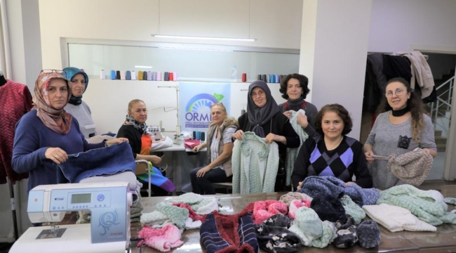 ORDULU KADINLAR DEPREMZEDELER İÇİN SEFERBER OLDU