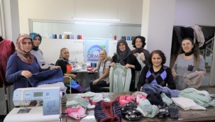 ORDULU KADINLAR DEPREMZEDELER İÇİN SEFERBER OLDU