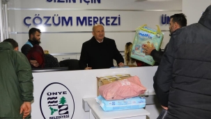 ÜNYE, DEPREMZEDELER İÇİN SEFERBER OLDU