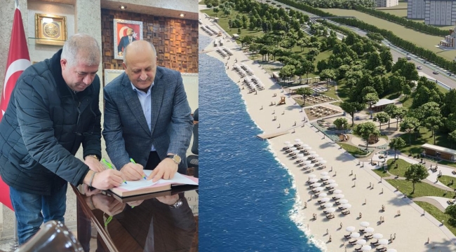 ÜNYE'NİN VİZYON PROJESİ "BATIPARK" BAŞLIYOR