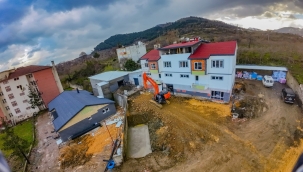 YÖRESEL ÜRÜNLER ÜRETİM ATÖLYESİ VE AŞEVİ HIZLA TAMAMLANIYOR