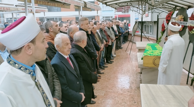 BAŞKAN CERRAHOĞLU SON YOLCULUĞUNA UĞURLANDI 