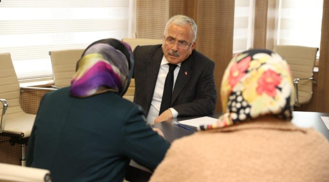 BAŞKAN GÜLER: "KAPIMIZ DA GÖNLÜMÜZ DE HER DAİMA AÇIK"
