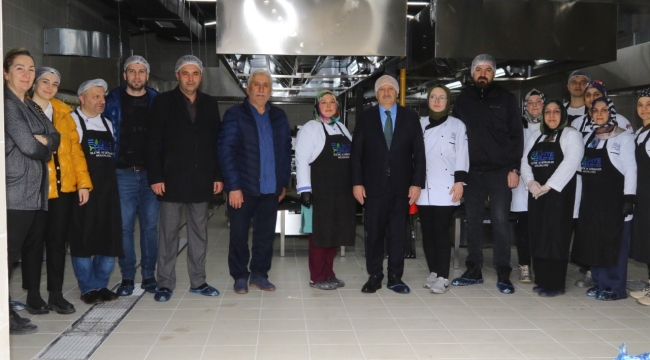 ÜNYE BELEDİYESİ AŞEVİ HİZMETE GİRDİ