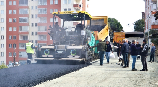 BÜYÜKŞEHİR ORDU'DAKİ ULAŞIM YATIRIMLARINI SÜRDÜRÜYOR
