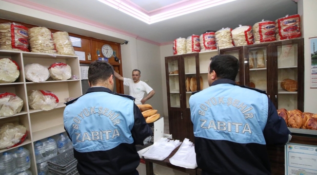 BÜYÜKŞEHİR ZABITASI'NDAN RAMAZAN DENETİMİ