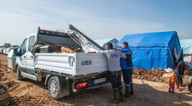 OSKİ, DEPREM BÖLGESİNDE 7/24 GÖREVDE