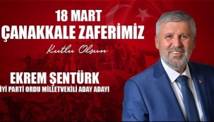 ŞENTÜRK: "ÇANAKKALE, GERÇEĞİN ORTAYA ÇIKTIĞI YERDİR"