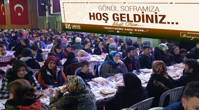 ÜNYELİLER GÖNÜL SOFRASINDA BULUŞTU