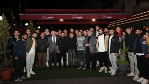 VALİ SONEL, ORDUSPOR FUTBOL TAKIMIYLA BİR ARAYA GELDİ