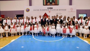 23 NİSAN ULUSAL EGEMENLİK VE ÇOCUK BAYRAMI COŞKUYLA KUTLANDI