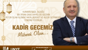 BAŞKAN TAVLI; "BU GECE İLAHİ FEYZ VE BEREKET GECESİDİR"