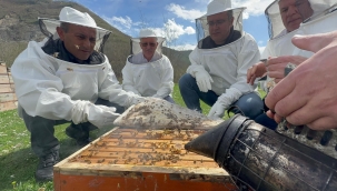 BOLAMAN HAVZASI PROJESİ KAPSAMINDA ARICILARA İLAÇ DESTEĞİNDE BULUNULDU