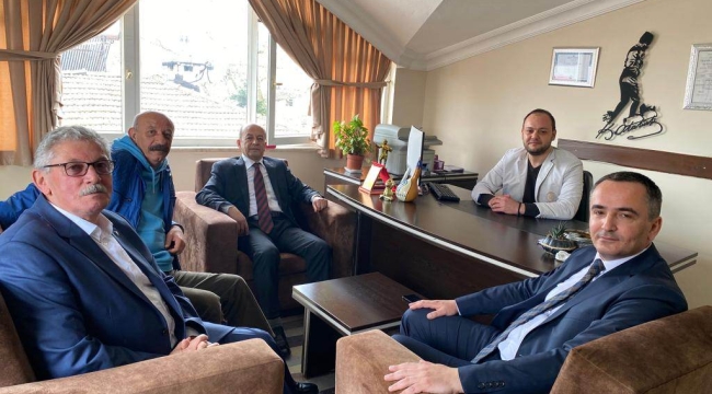 CHP ADAY ADAYLARI SANA VE KARAYEL'DEN ANLAMLI ZİYARET