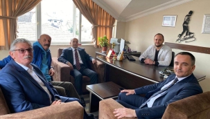 CHP ADAY ADAYLARI SANA VE KARAYEL'DEN ANLAMLI ZİYARET