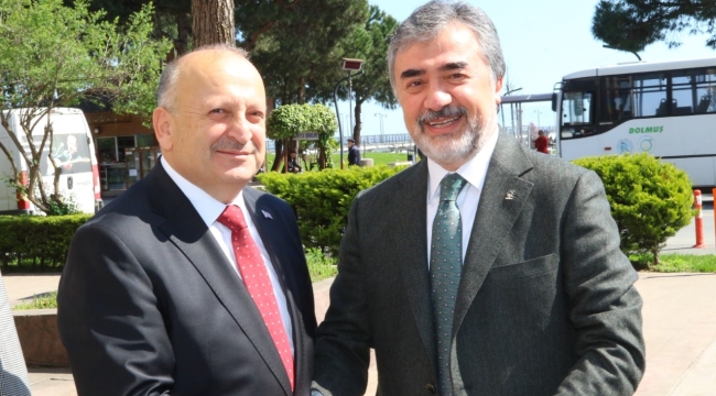 HAMARAT'TAN BAŞKAN TAVLI'YA ZİYARET