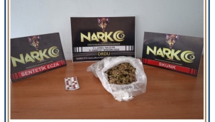 ORDU'DA PEŞ PEŞE NARKOTİK OPERASYONU