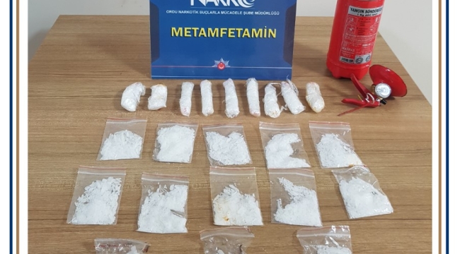 ORDU EMNİYETİ UYUŞTURUCUYA GEÇİT VERMEDİ