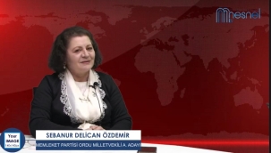 SEBANUR DELİCAN ÖZDEMİR: "KADINLARIN VE GENÇLERİN SESİ OLMAK İSTİYORUM"