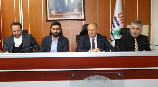 "ŞEHRİMİZE GÖNÜL BİRLİĞİ İLE HİZMET EDİYORUZ ''