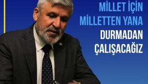 ŞENTÜRK: "HER DAİM SAHADA OLACAĞIZ"