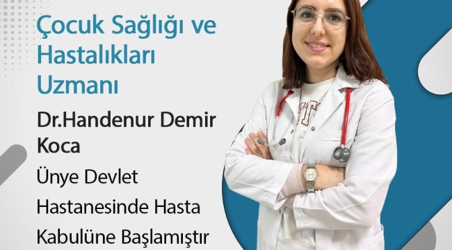ÜNYE DEVLET HASTANESİNE DOKTOR ATAMALARI DEVAM EDİYOR
